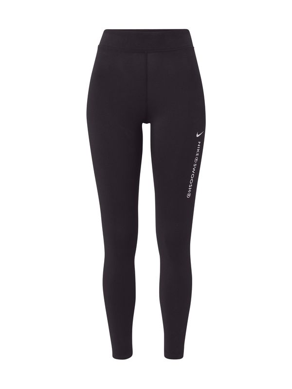 Nike Sportswear Nike Sportswear Pajkice 'Swoosh'  črna / bela