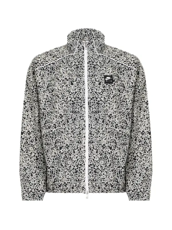 Nike Sportswear Nike Sportswear Prehodna jakna 'AIR'  ecru / črna / bela
