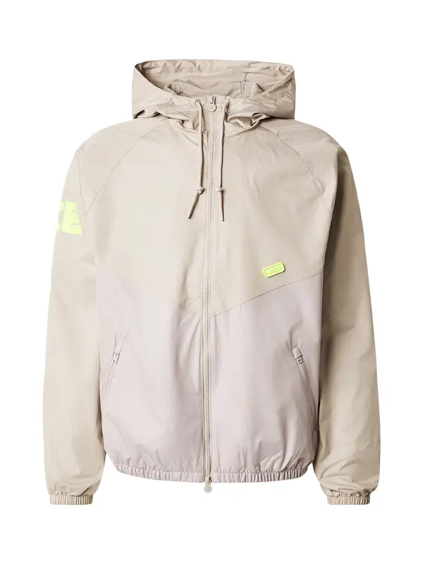 Nike Sportswear Nike Sportswear Prehodna jakna  bež / kit / limeta / črna