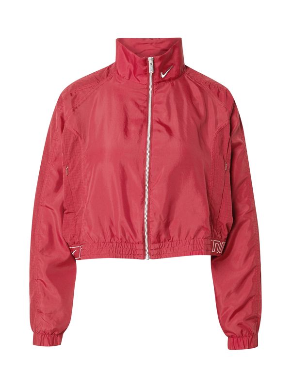 Nike Sportswear Nike Sportswear Prehodna jakna  brusnica / bela