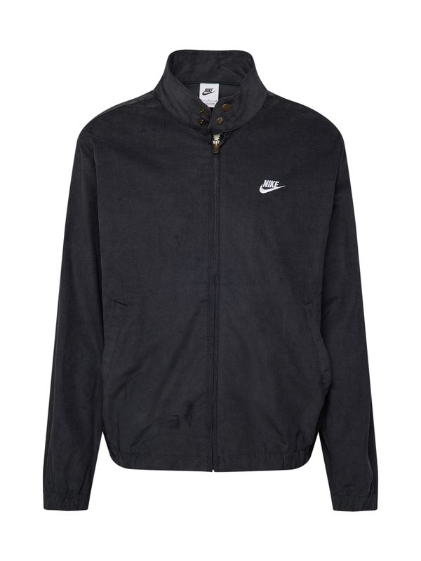 Nike Sportswear Nike Sportswear Prehodna jakna 'CLUB HARRINGTON'  črna