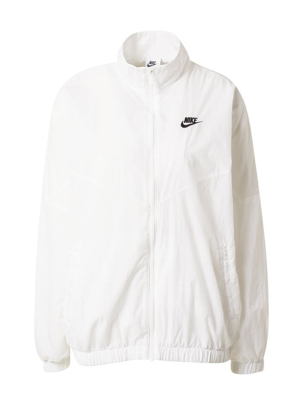 Nike Sportswear Nike Sportswear Prehodna jakna  črna / bela