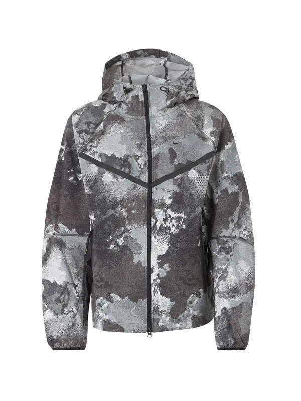 Nike Sportswear Nike Sportswear Prehodna jakna  dimno modra / siva / črna
