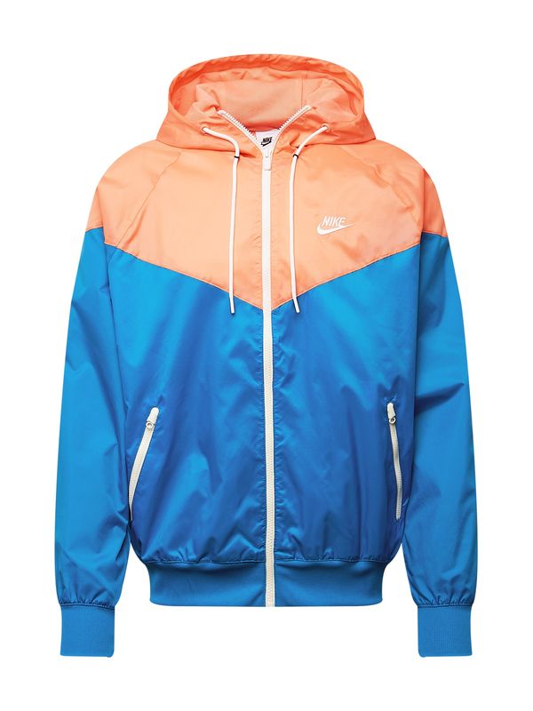 Nike Sportswear Nike Sportswear Prehodna jakna  modra / oranžna / bela