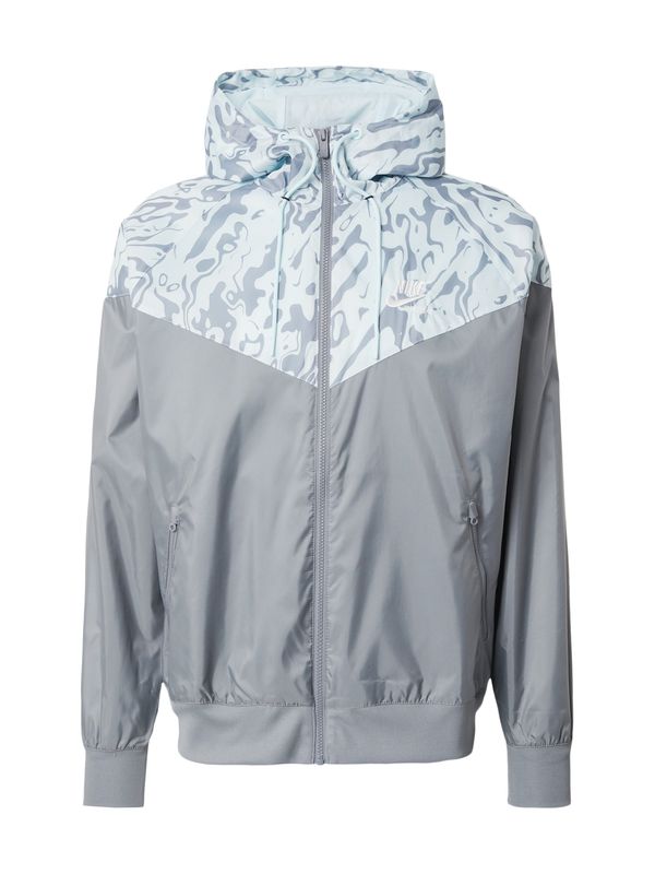 Nike Sportswear Nike Sportswear Prehodna jakna  opal / pastelno modra / bazaltno siva / bela