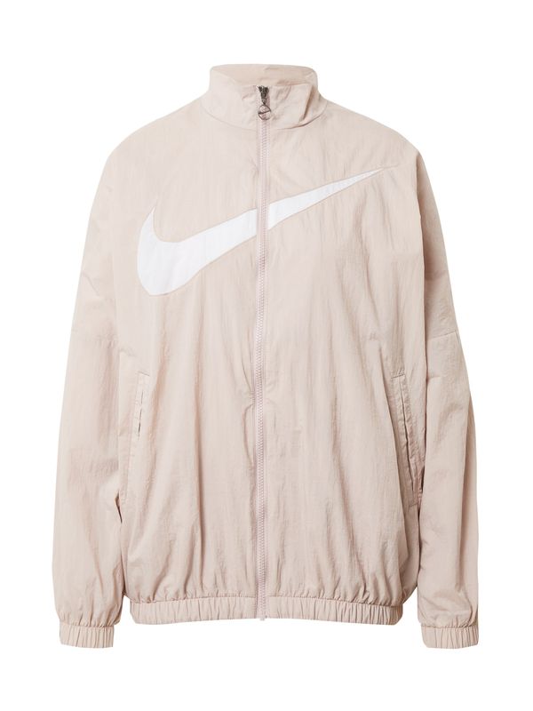 Nike Sportswear Nike Sportswear Prehodna jakna  temno siva / bela
