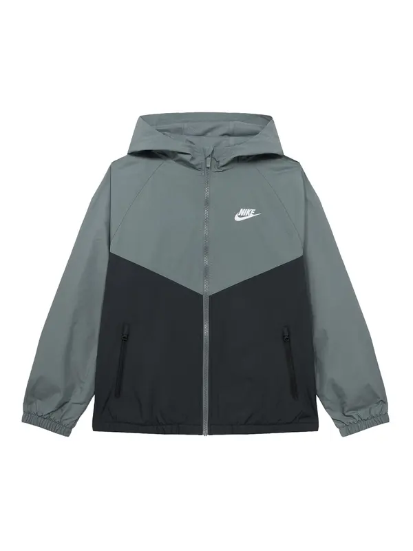 Nike Sportswear Nike Sportswear Prehodna jakna  temno siva / črna