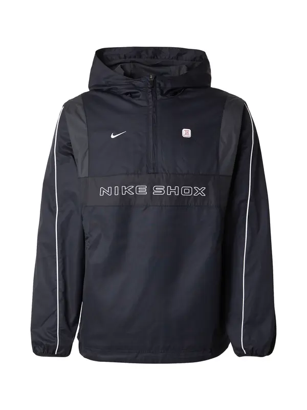 Nike Sportswear Nike Sportswear Prehodna jakna  temno siva / črna / bela