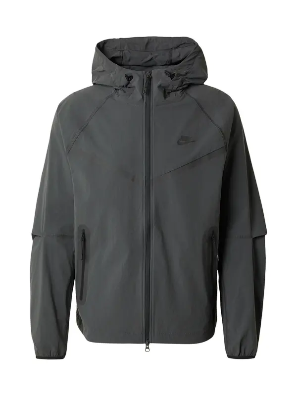 Nike Sportswear Nike Sportswear Prehodna jakna  temno siva / črna