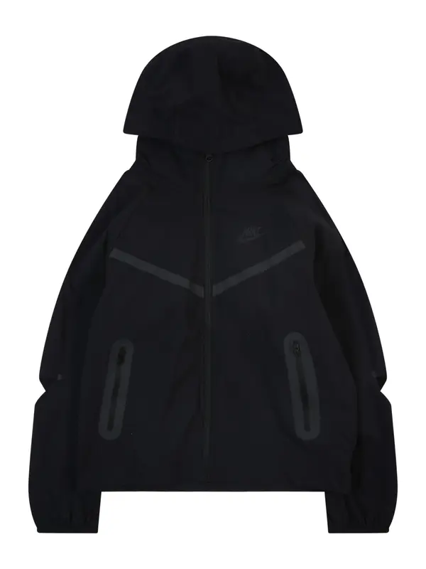Nike Sportswear Nike Sportswear Prehodna jakna  temno siva / črna