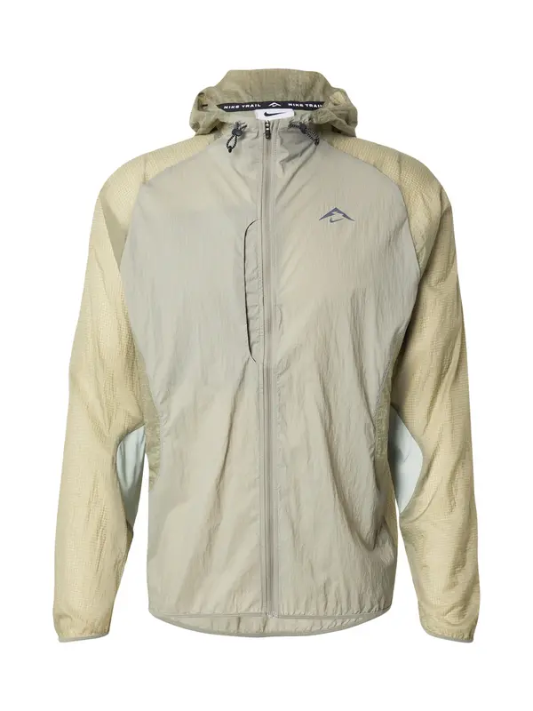 Nike Sportswear Nike Sportswear Prehodna jakna 'TRAIL AIREEZ'  siva / kaki