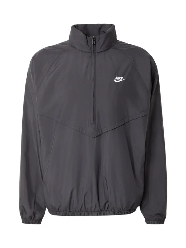 Nike Sportswear Nike Sportswear Prehodna jakna 'WR'  črna / bela