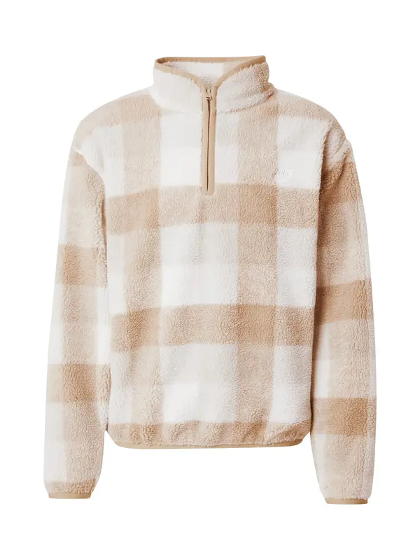 Nike Sportswear Nike Sportswear Pulover 'Club'  bež / svetlo siva / bela