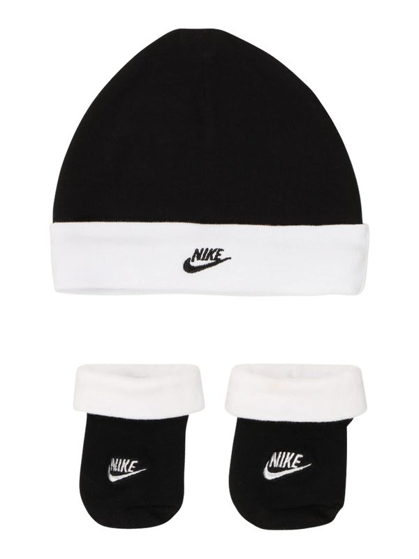 Nike Sportswear Nike Sportswear Set perila 'NIKE FUTURA HAT/BOOTIE 2PC'  črna
