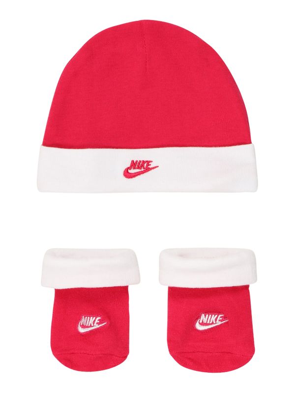 Nike Sportswear Nike Sportswear Set perila 'NIKE FUTURA HAT/BOOTIE 2PC'  živo rdeča / bela