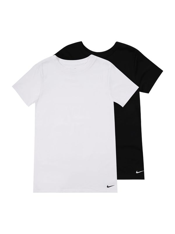 Nike Sportswear Nike Sportswear Spodnja majica  črna / bela