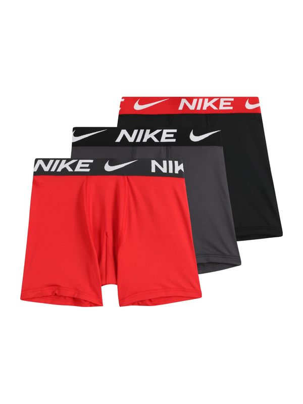 Nike Sportswear Nike Sportswear Spodnjice  temno siva / rdeča / črna / bela