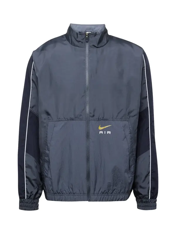 Nike Sportswear Nike Sportswear Športna jakna 'Air'  marine / zlato-rumena / grafit / bela