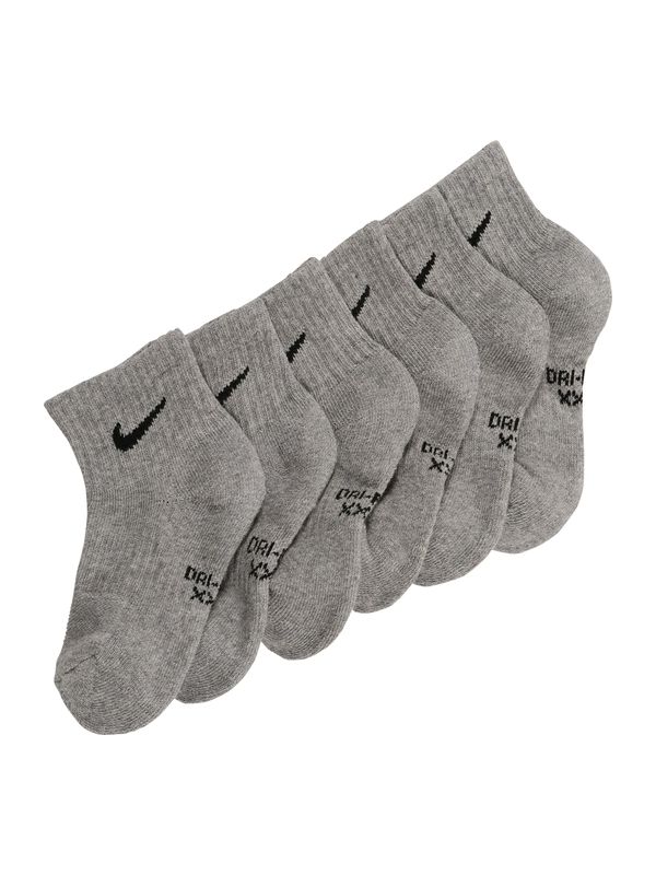 Nike Sportswear Nike Sportswear Športne nogavice  pegasto siva / črna
