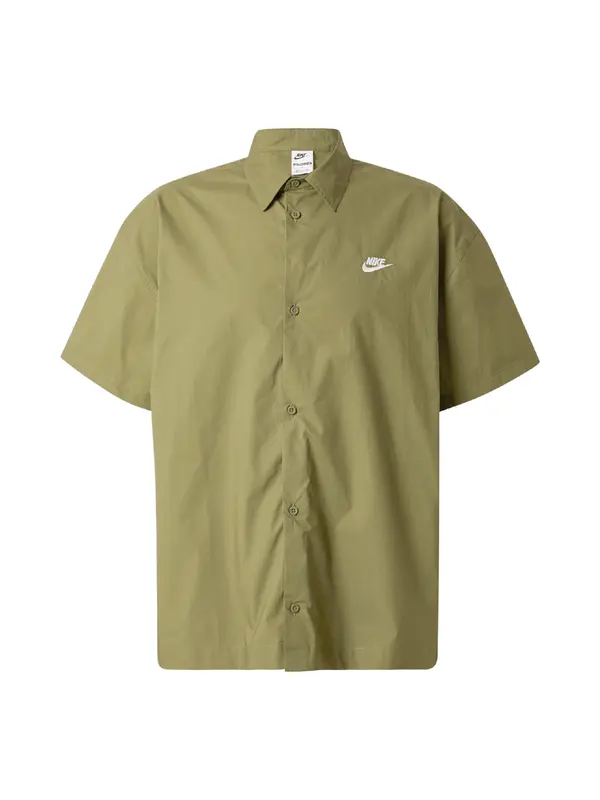 Nike Sportswear Nike Sportswear Srajca 'CLUB'  oliva / bela
