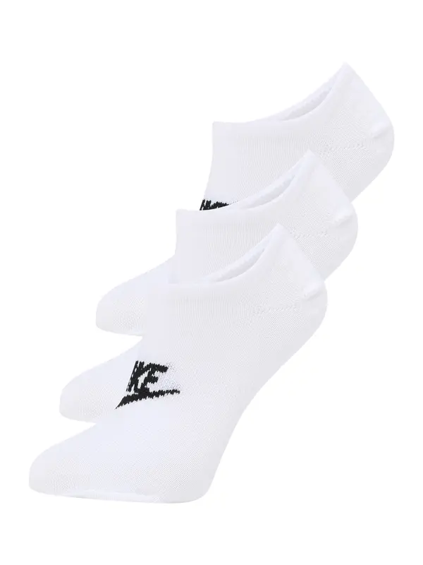 Nike Sportswear Nike Sportswear Stopalke 'Everyday Essential'  črna / bela