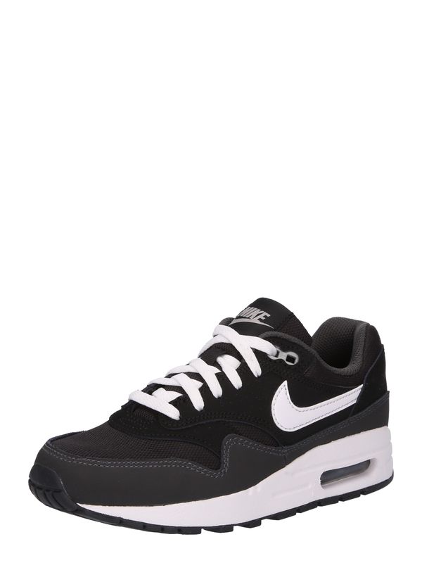 Nike Sportswear Nike Sportswear Superge 'Air Max 1'  srebrno-siva / črna / bela