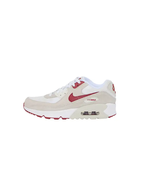 Nike Sportswear Nike Sportswear Superge 'Air Max 90'  greige / rdeča / bela