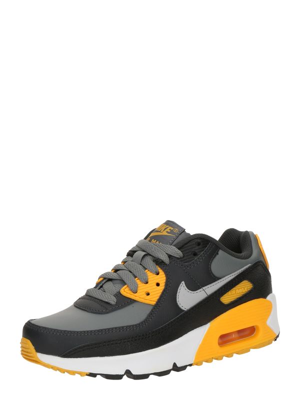 Nike Sportswear Nike Sportswear Superge 'Air Max 90'  zlato-rumena / svetlo siva / temno siva / črna