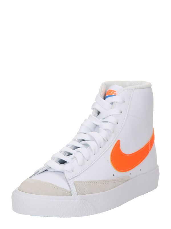 Nike Sportswear Nike Sportswear Superge 'Blazer 77'  greige / neonsko oranžna / bela