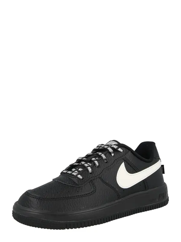 Nike Sportswear Nike Sportswear Superge 'FORCE 1'  črna / bela