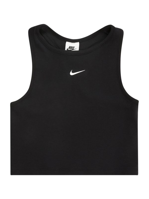 Nike Sportswear Nike Sportswear Top  črna / bela