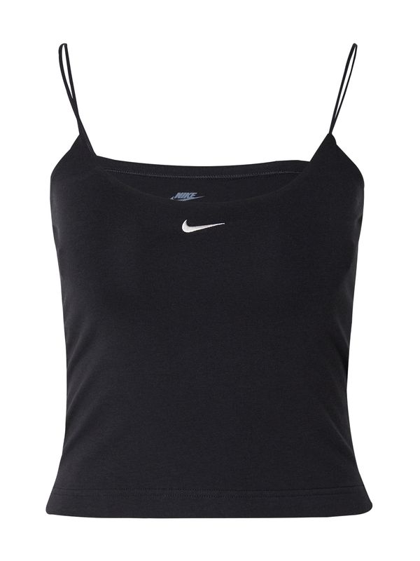 Nike Sportswear Nike Sportswear Top  črna / bela