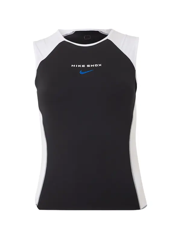 Nike Sportswear Nike Sportswear Top  črna / bela