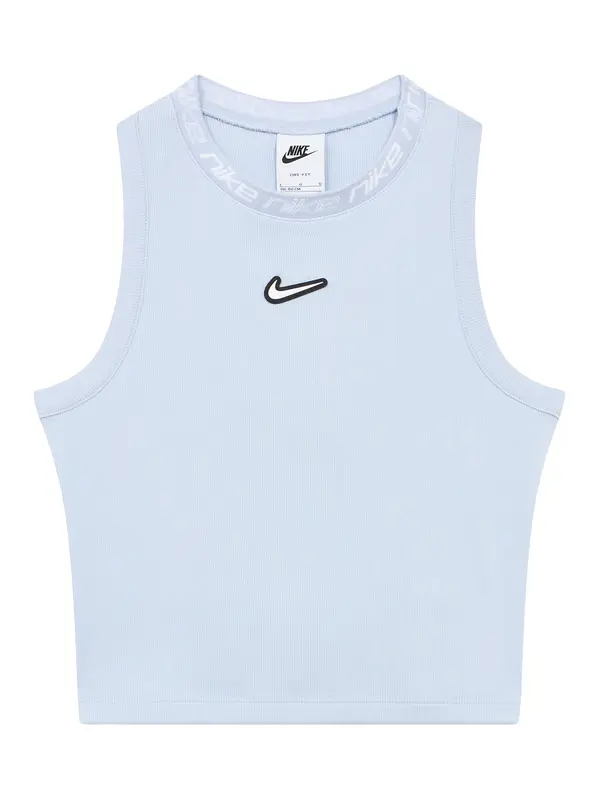 Nike Sportswear Nike Sportswear Top 'DANCE'  svetlo modra / črna / off-bela
