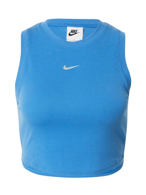 Nike Sportswear Nike Sportswear Top 'ESSENTIAL'  azur / bela