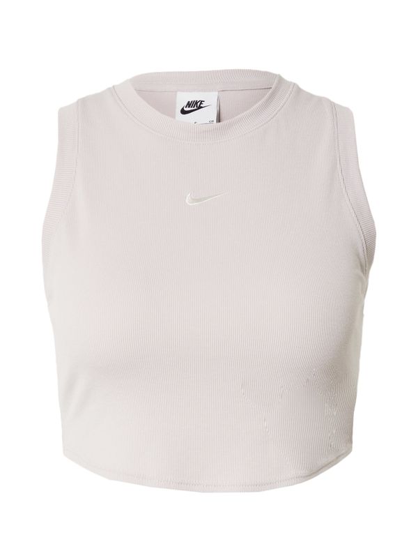 Nike Sportswear Nike Sportswear Top 'ESSENTIAL'  pastelno lila / bela