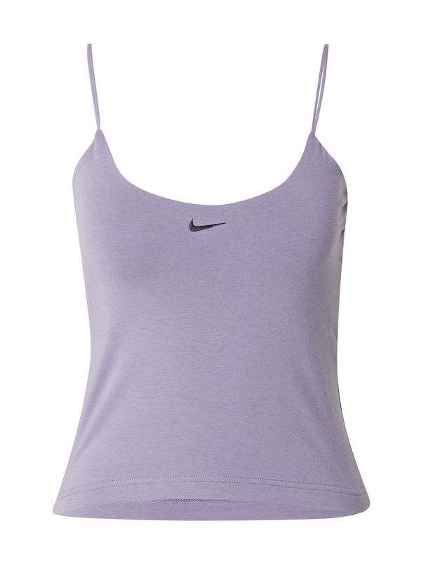 Nike Sportswear Nike Sportswear Top  lila / črna