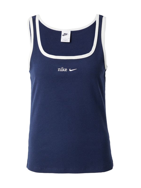 Nike Sportswear Nike Sportswear Top  mornarska / bela