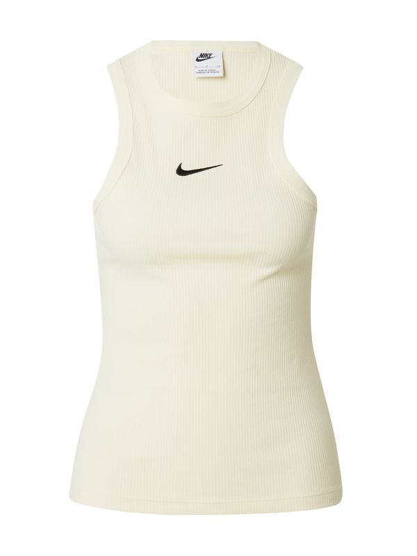 Nike Sportswear Nike Sportswear Top 'TREND'  chamois / črna