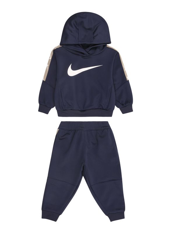 Nike Sportswear Nike Sportswear Trenirka za tek  bež / mornarska / bela