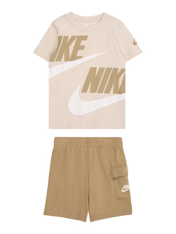 Nike Sportswear Nike Sportswear Trenirka za tek  bež / temno bež / bela