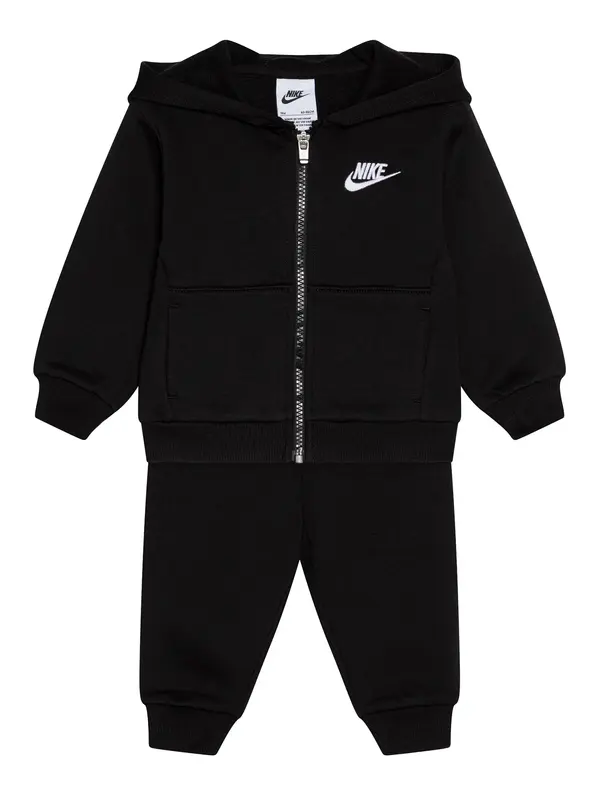 Nike Sportswear Nike Sportswear Trenirka za tek 'CLUB'  črna / bela