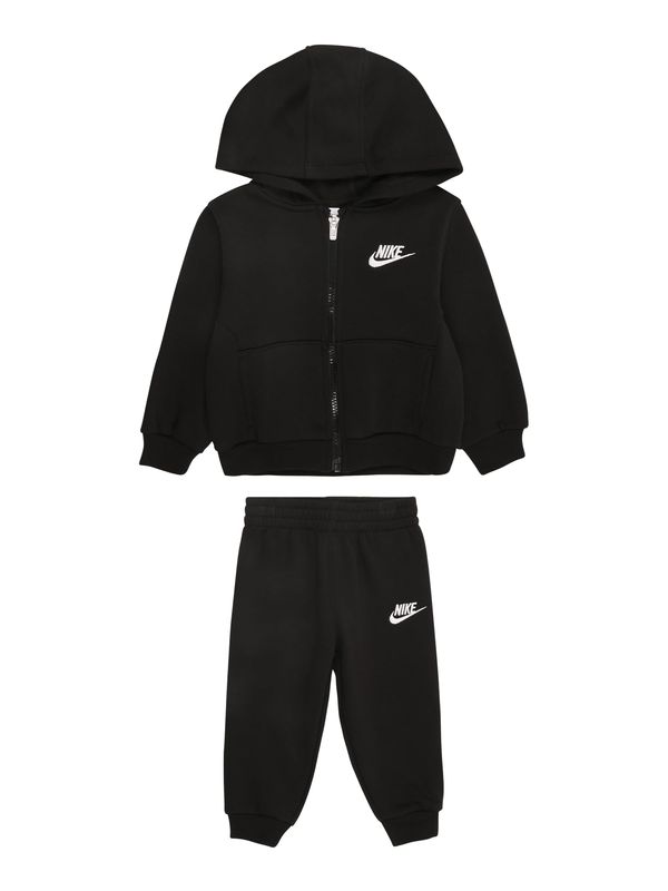 Nike Nike Sportswear Trenirka za tek 'CLUB'  črna / bela