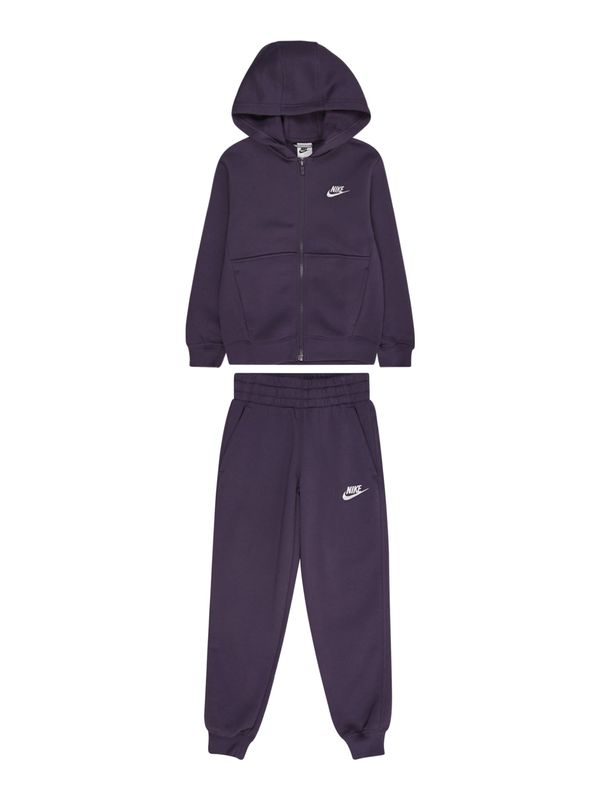 Nike Sportswear Nike Sportswear Trenirka za tek 'Club Fleece'  robida / bela