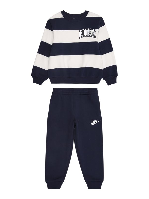 Nike Sportswear Nike Sportswear Trenirka za tek 'CLUB'  mornarska / bela