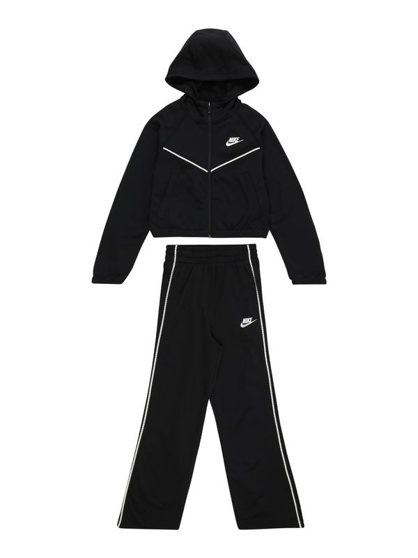 Nike Sportswear Nike Sportswear Trenirka za tek  črna / bela