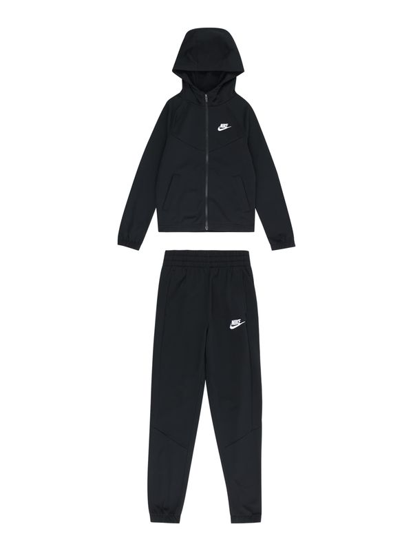 Nike Sportswear Nike Sportswear Trenirka za tek  črna / bela