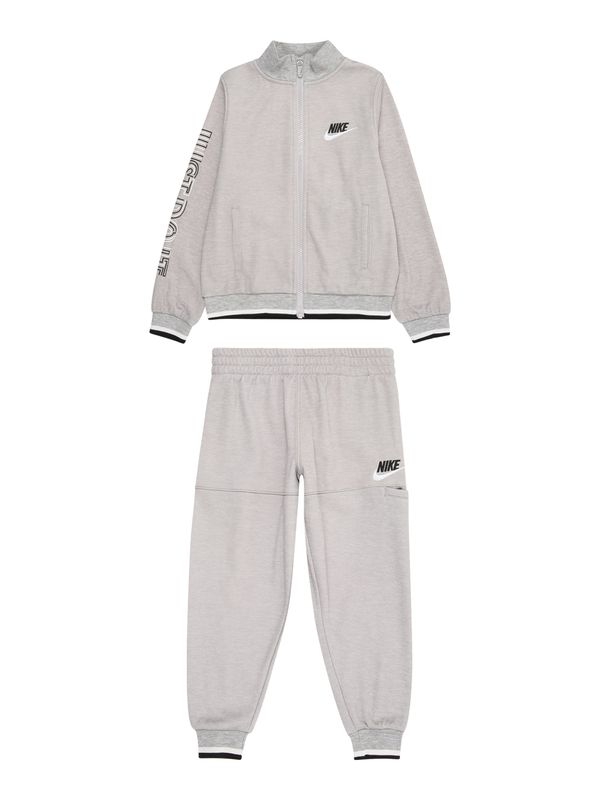 Nike Sportswear Nike Sportswear Trenirka za tek 'FUTURA PROPUS'  pegasto siva / črna / bela