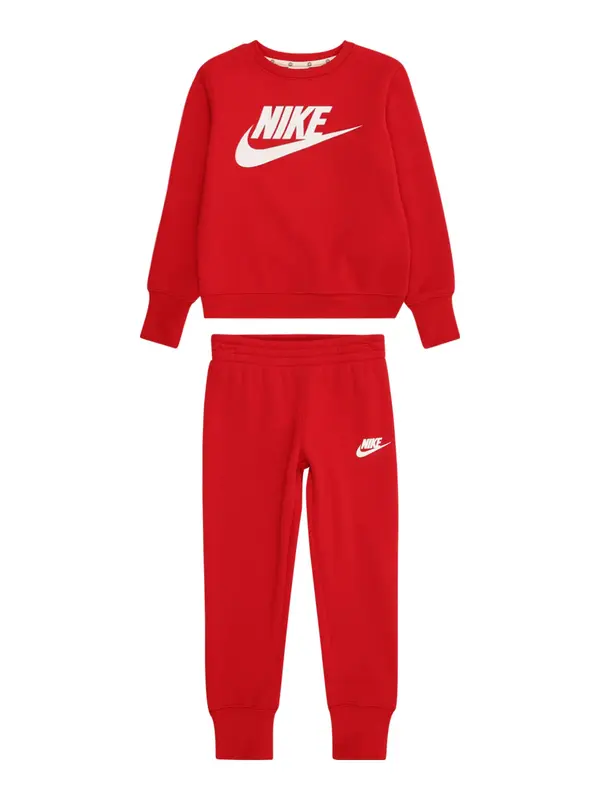 Nike Sportswear Nike Sportswear Trenirka za tek  rdeča / bela