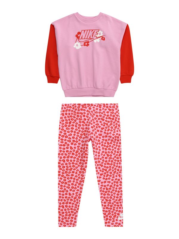 Nike Sportswear Nike Sportswear Trenirka za tek  roza / rdeča / bela